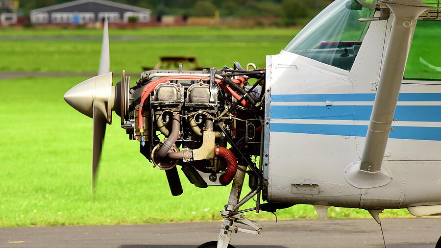 Cessna Engine Photograph By Neil R Finlay Fine Art America