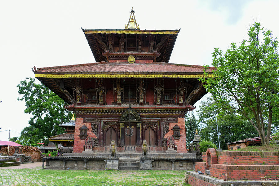 Changu Narayan Temple Bhaktapur Photograph By Jana J Wagner Pixels