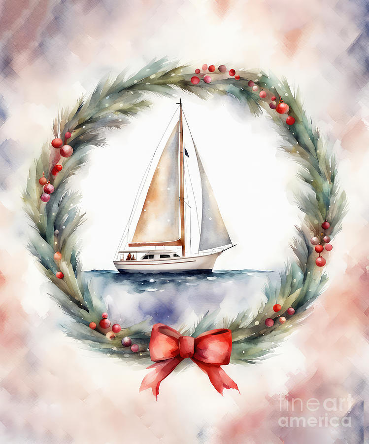 Christmas Sailboat Photograph By Maria Dryfhout Fine Art America