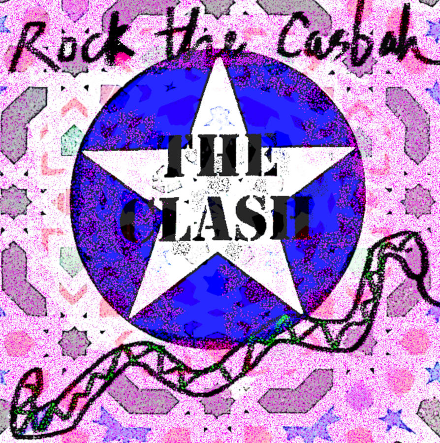 Clash Rock The Casbah 1982 Painting By Enki Art Pixels