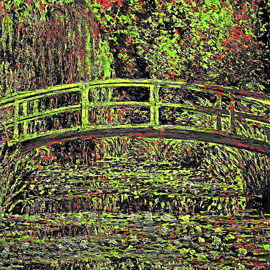 Claude Monet The Water Lily Pond Green Harmony Fantastic Color