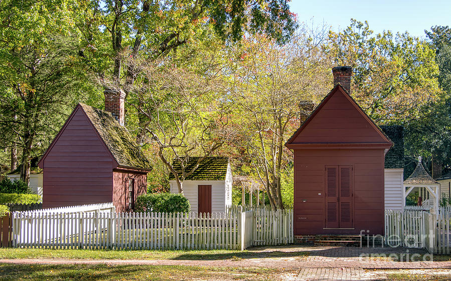 Colonial Williamsburg Autumn View Photograph By Robert Anastasi