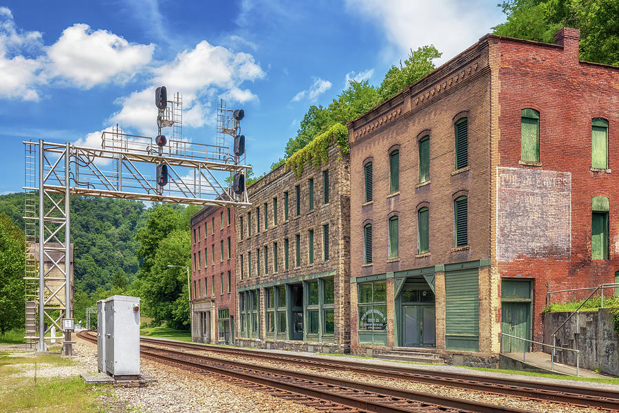 Commercial Row Thurmond Ghost Town Photograph By Susan Rissi