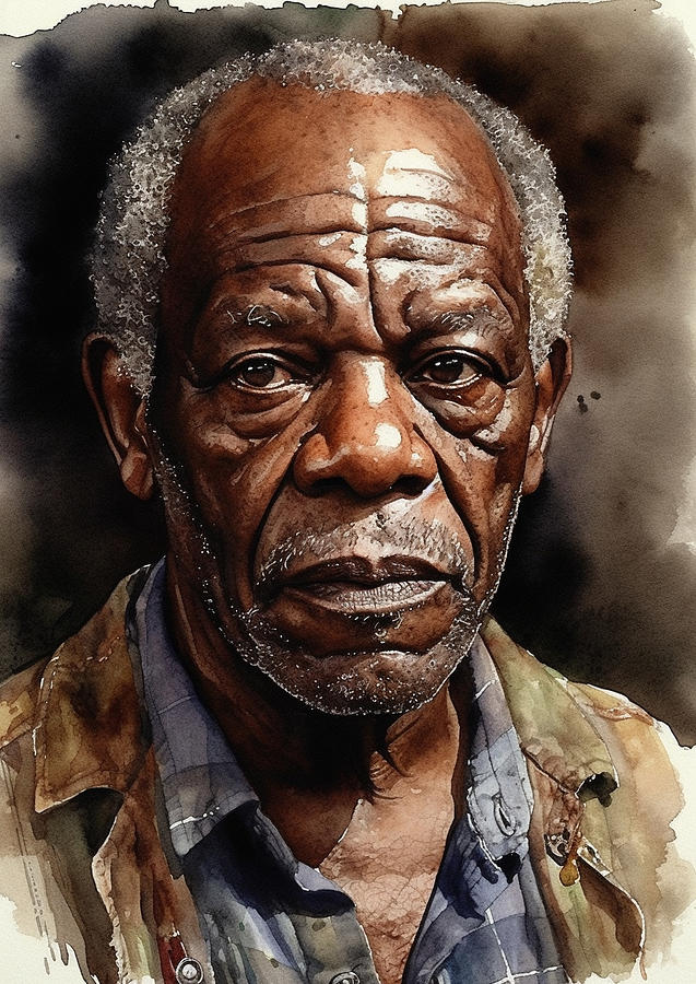 Danny Glover Digital Art By Thuy Dinh Thi Fine Art America