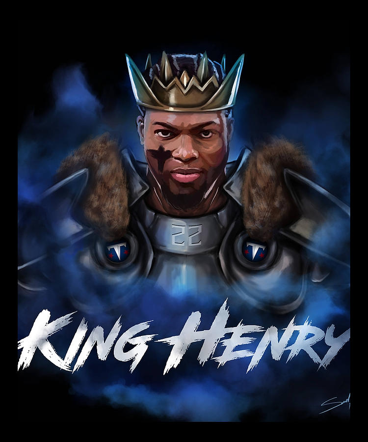 Derrick King Henry Mounted Digital Art By Dastay Store Fine Art America