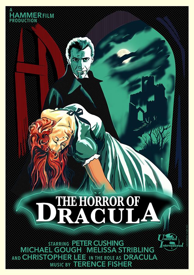 Dracula Poster Digital Art By Stuart Neves Fine Art America