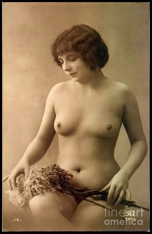 Early 20th Century Erotic Postcard 8 Photograph By Rod Jones Fine Art