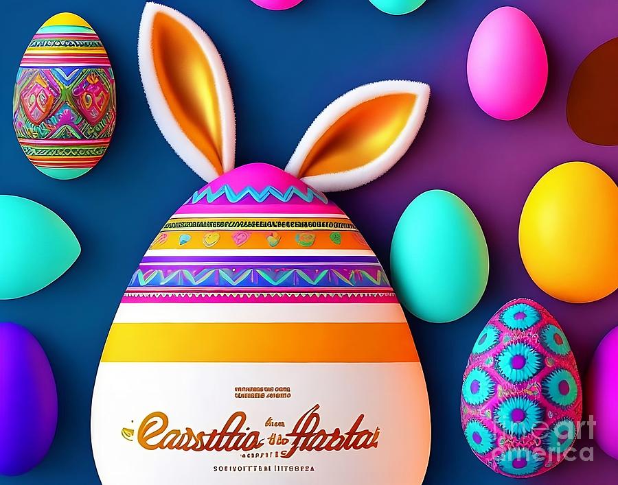 Easter Eggs Meet Pop Culture Digital Art By Caleb Ongoro Fine Art America