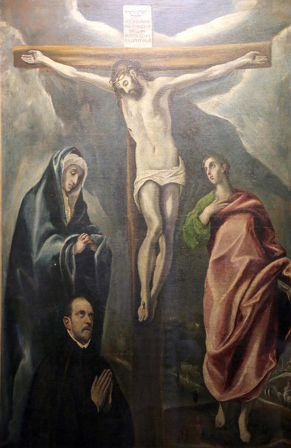 El Greco Crucifixion With The Virgin Mary And Saint John The