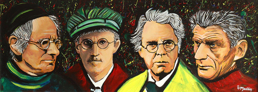 Famous Irish Writers Sean O Casey James Joyce W B Yeats Samuel Beckett