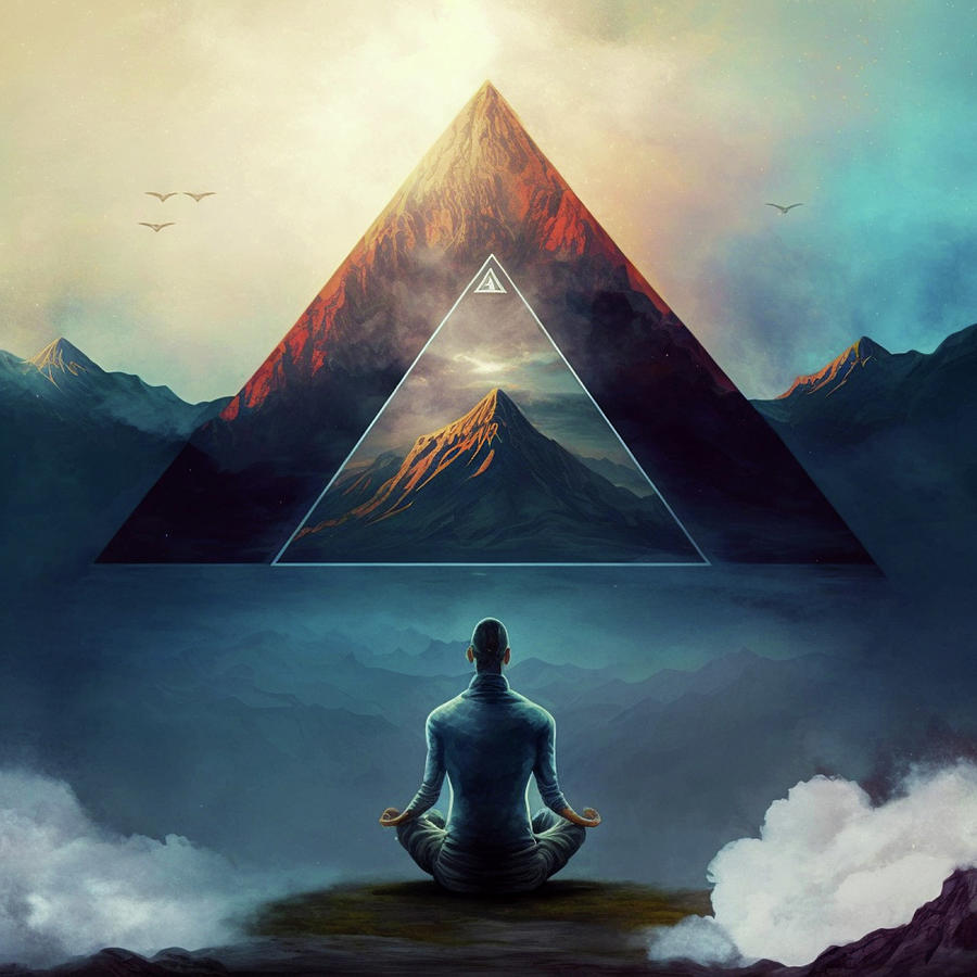 Focus On The Triangle Digital Art By Billy Bateman Pixels