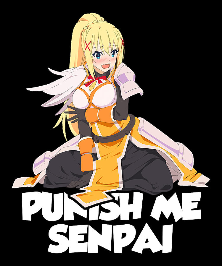 For Men Women Konosuba Blonde Darkness Punish Me Senpai Hentai Anime