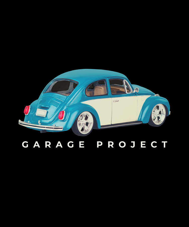 Garage Project Volkswagen Beetle Digital Art By Bart Stobienia Pixels