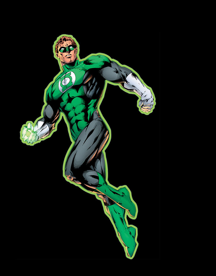 Green Lantern Digital Art By John Michael Fine Art America