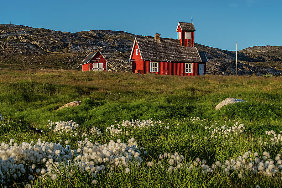 Greenland Village Church Photograph By Stuart Litoff Pixels