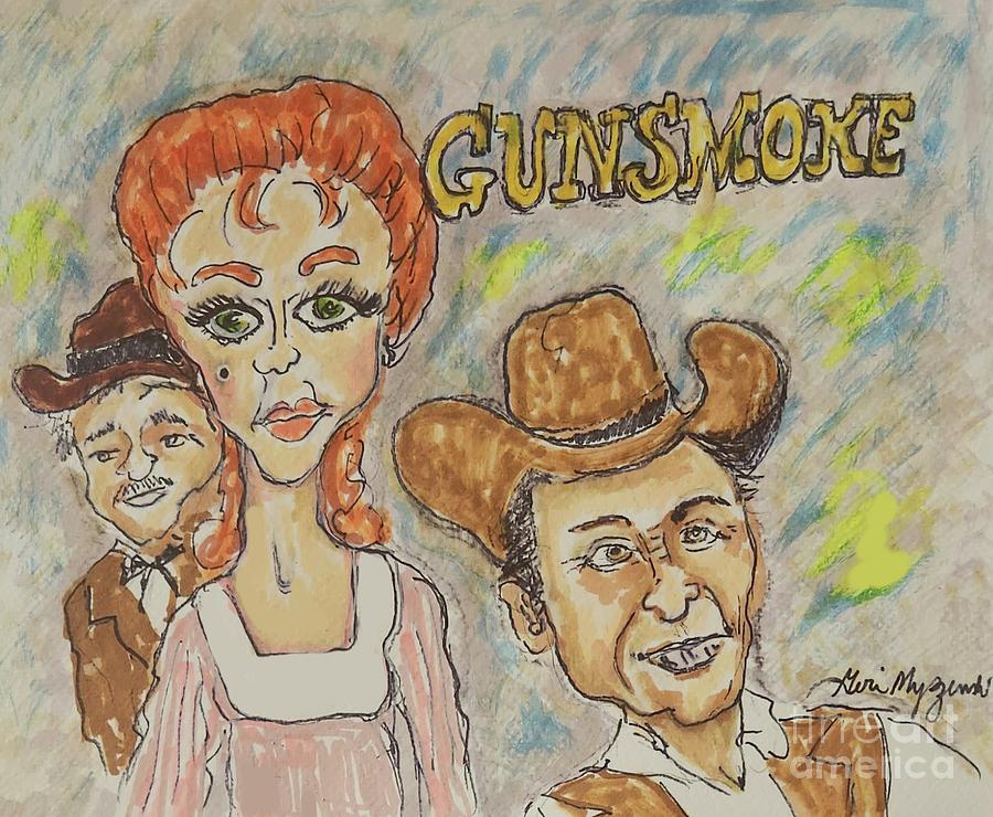 Gunsmoke Mixed Media By Geraldine Myszenski Pixels