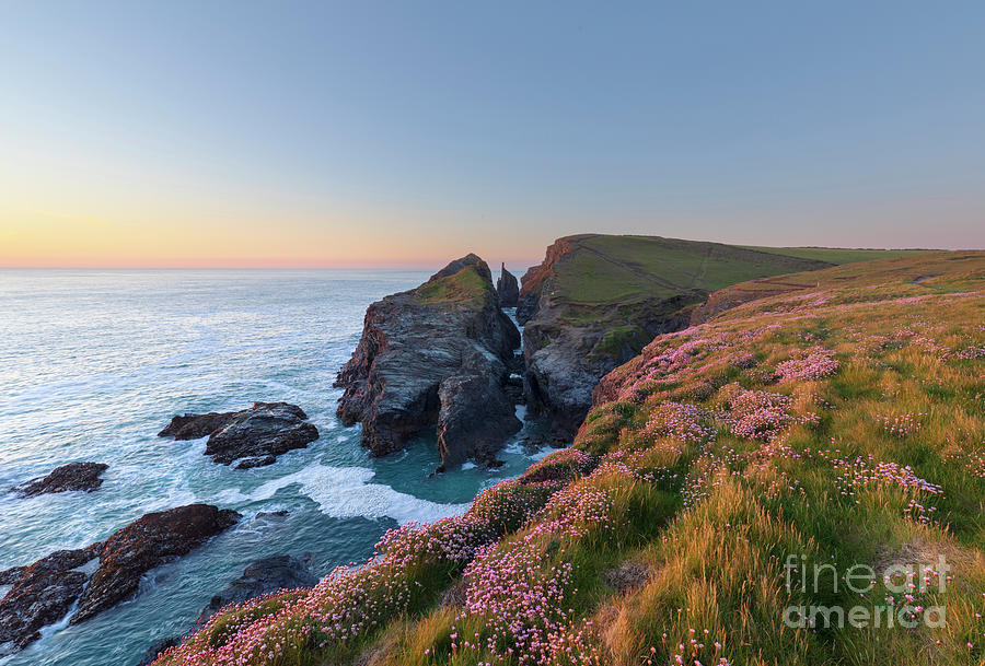 Gunver Head Sunset Photograph By Chris Barnard Fine Art America