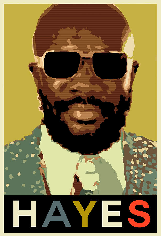 Isaac Hayes Poster Boy 70s Painting By Price Kevin Pixels