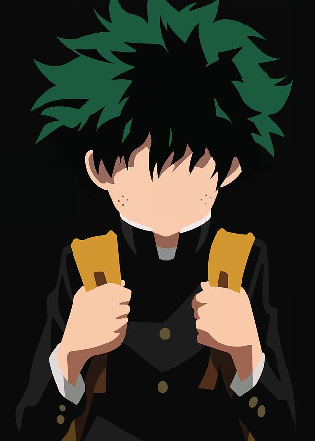 Izuku Midoriya Mha Poster Painting By Reynolds Max Fine Art America