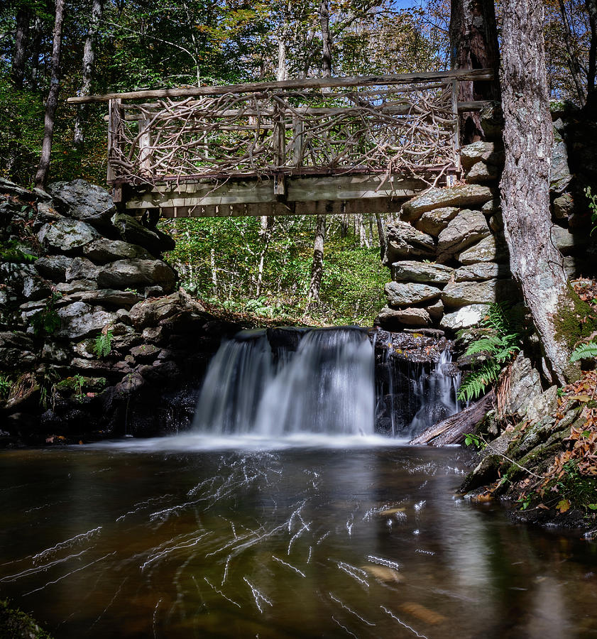 Jack S Brook Bridge And Waterfall Photograph By Andy Millard Fine Art