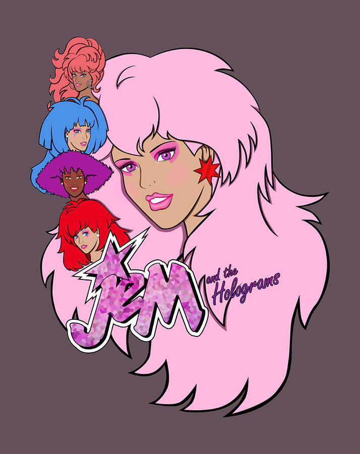 Jem And The Holograms Drawing By Heaven Rippin Fine Art America