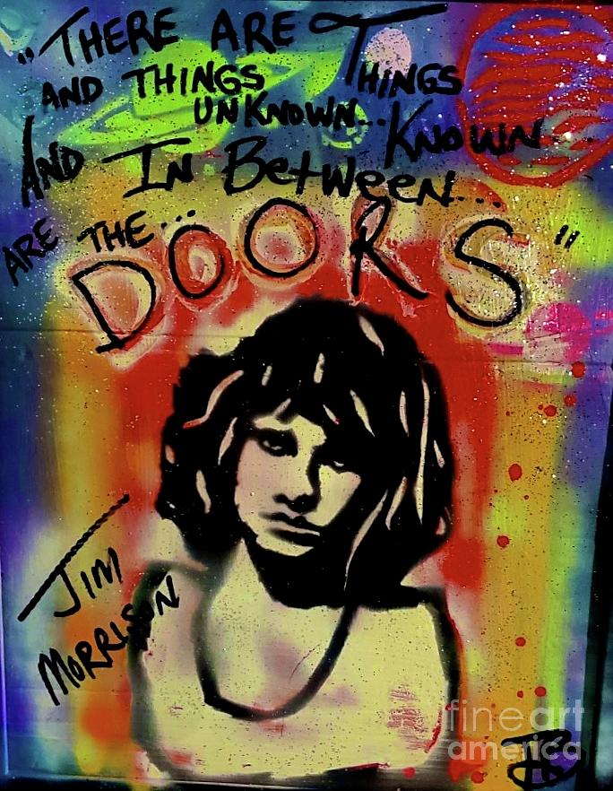 JIM MORRISON S DOORS Painting By Tony B Conscious Pixels