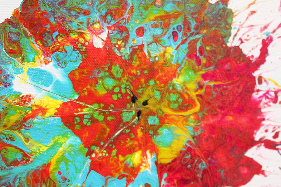 Kaleidscope Flower Painting By Jennifer Sarzynski Fine Art America