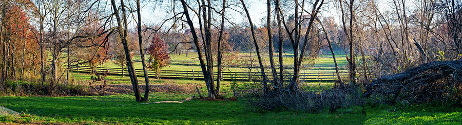 Kinder Farm Meadow Pano Photograph By Brian Wallace Fine Art America