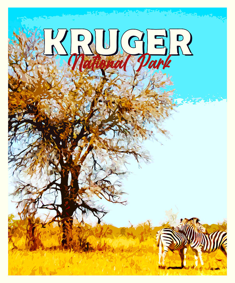 Kruger National Park Digital Art By Alexandru Chirila Fine Art America