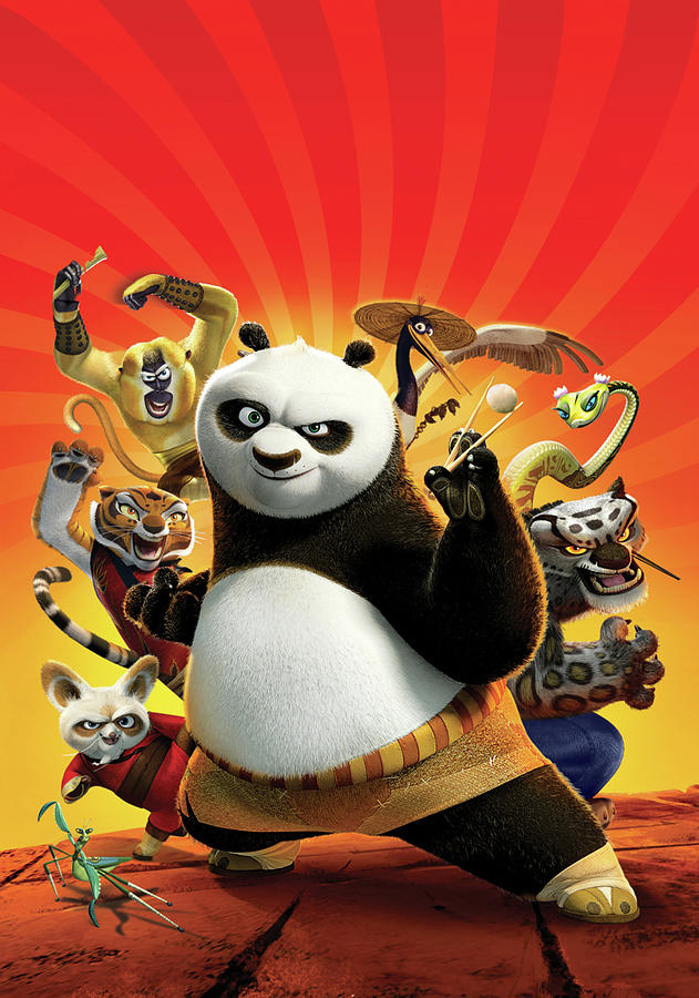 Kungfu Panda Movie Fan Art Digital Art By Paul Mckennie Fine Art America