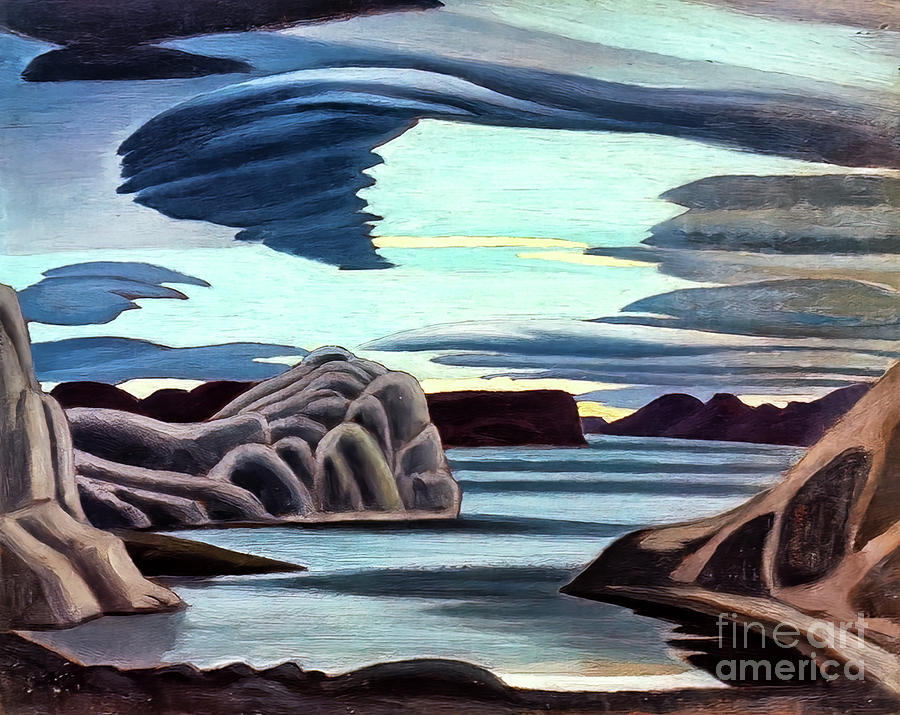 Lake Harbour South Shore Baffin Island Morning By Lawren Harris