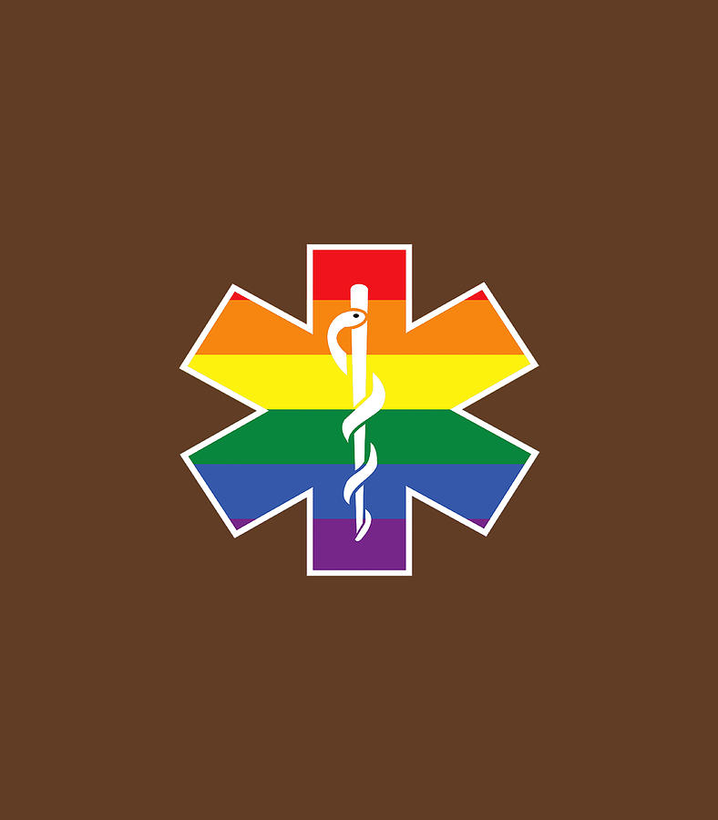 Lgbt Paramedic Emt Gay Pride Homosexual First Responder Digital Art By