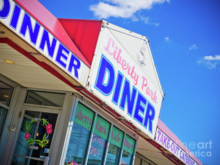 Liberty Park Diner Photograph By Colleen Kammerer Fine Art America