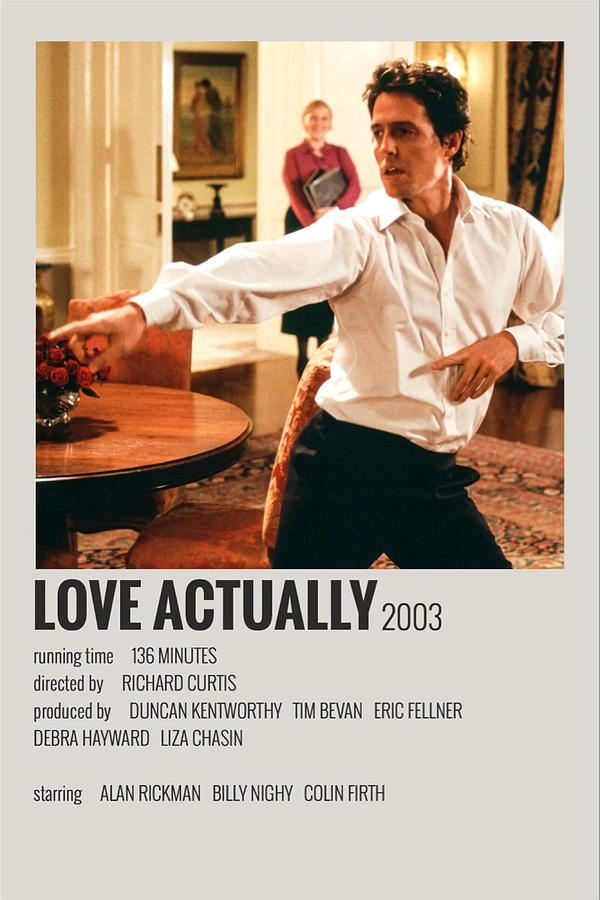 Love Actually Poster Music Painting By Victoria Finley Fine Art America