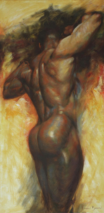 Man Power Painting By Harvie Brown Fine Art America