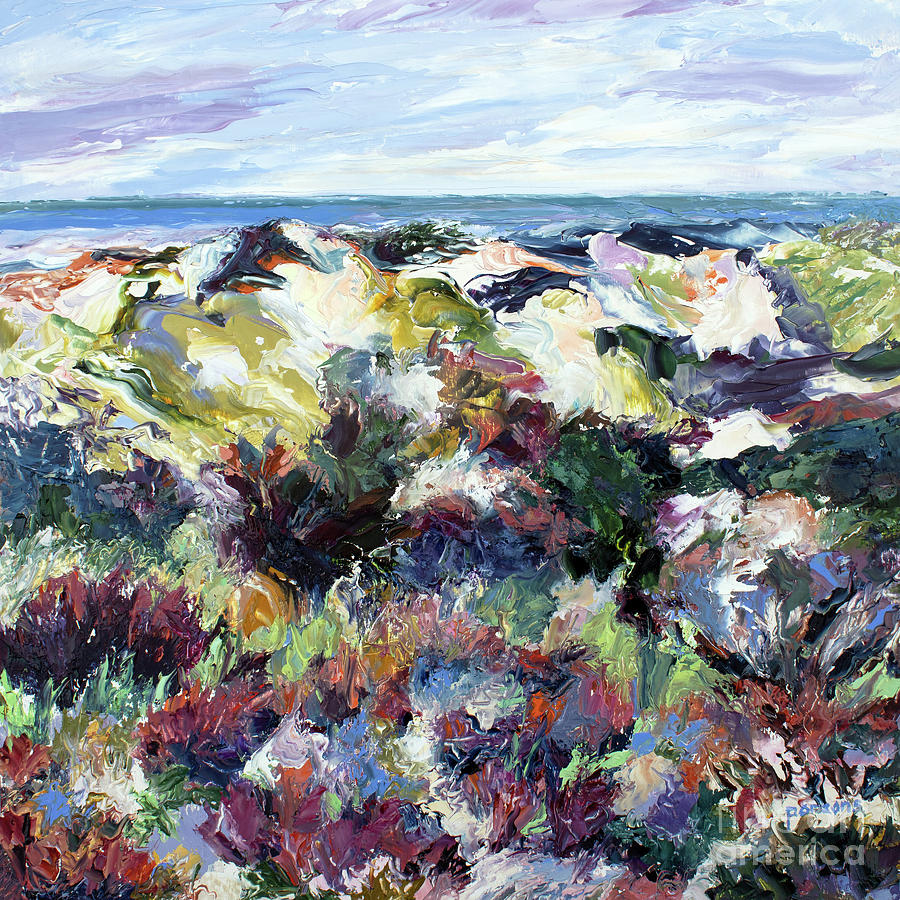 Marconi Dunes Cape Cod Massachusetts Painting By Pamela Parsons