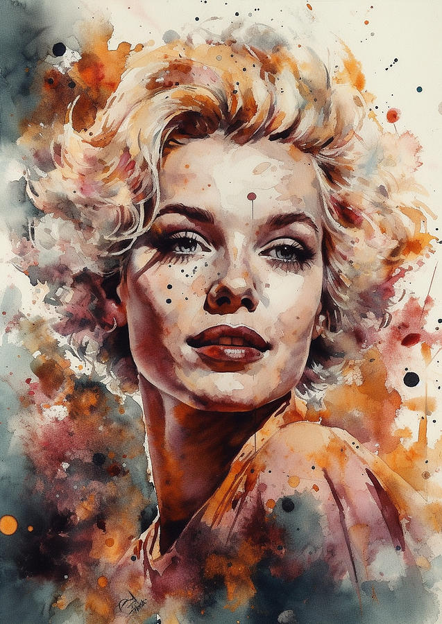 Marilyn Monroe Digital Art By Thuy Dinh Thi Fine Art America