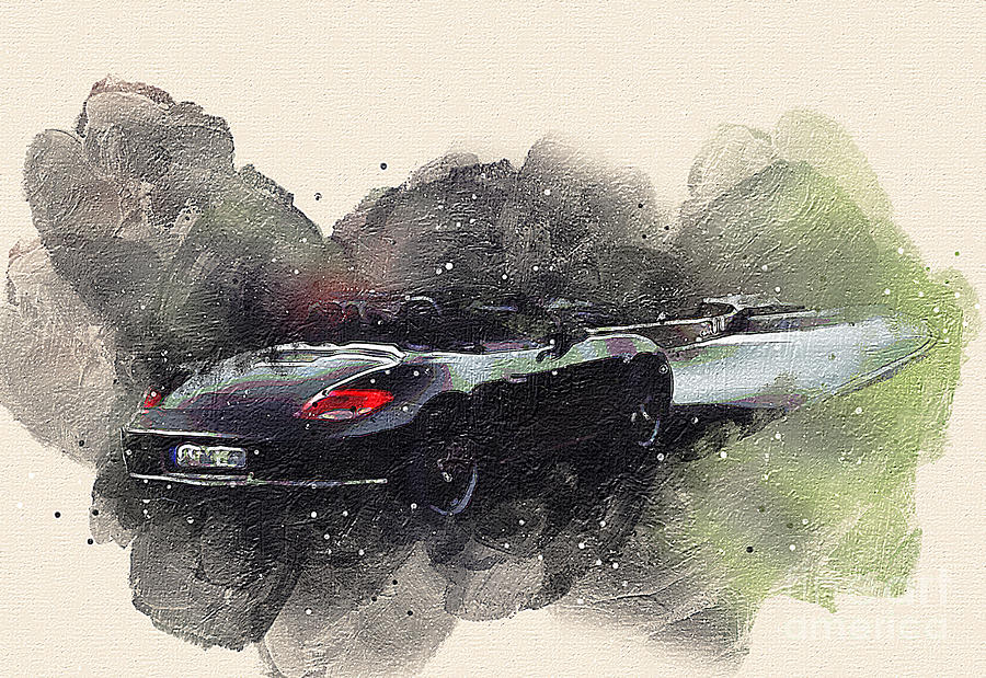 MC2469 2011 Porsche Boxster S Black Edition Digital Art By Lisa Von