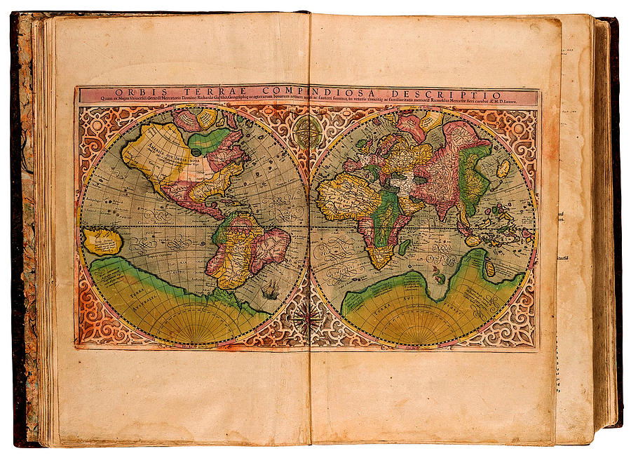 Mercator Gerard And Jodocus Hondius Atlas Amsterdam Jodocus Hondius