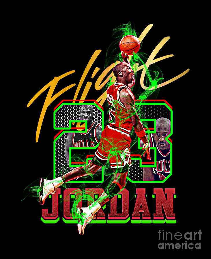 Michael Jeffrey Jordan Digital Art By Zawalla Az Fine Art America