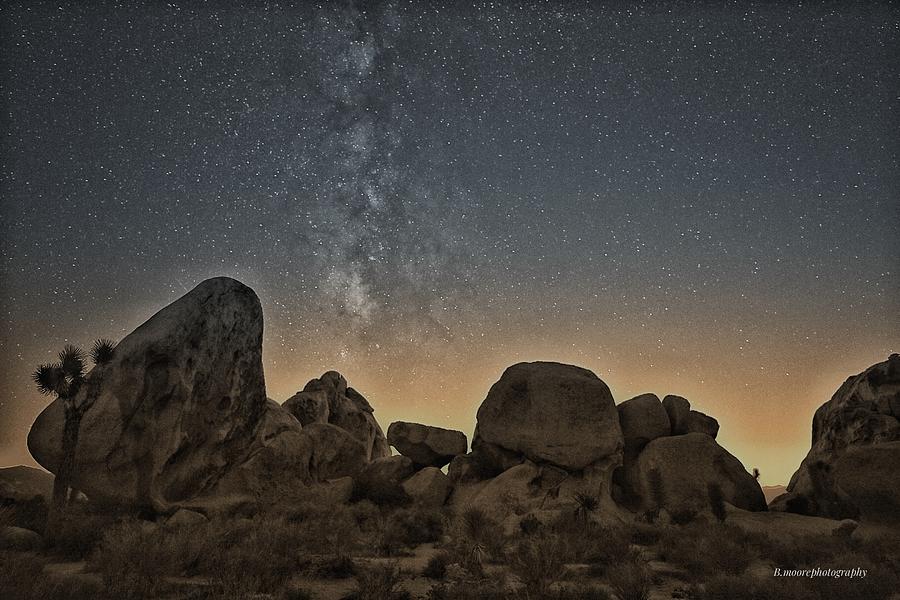 Milky Way At Joshua Tree Nat Park Photograph By Bruce Moore Fine Art