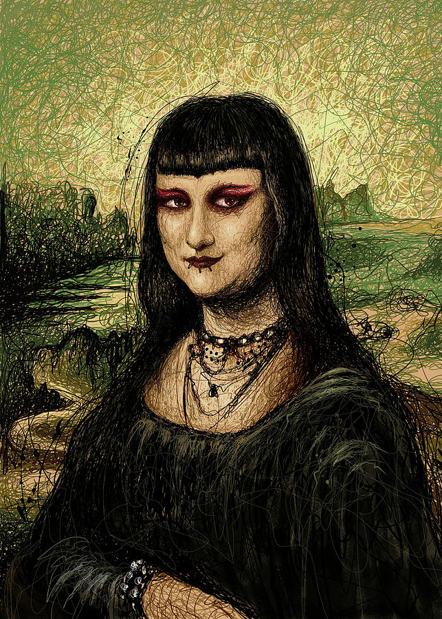 Monalisa Cleopatra Meme Legend Painting Leonardo Da Vinci Digital Art