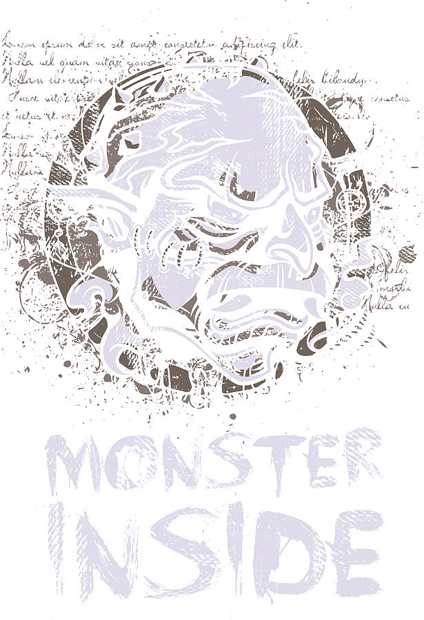 Monster Inside Digital Art By Jacob Zelazny Fine Art America