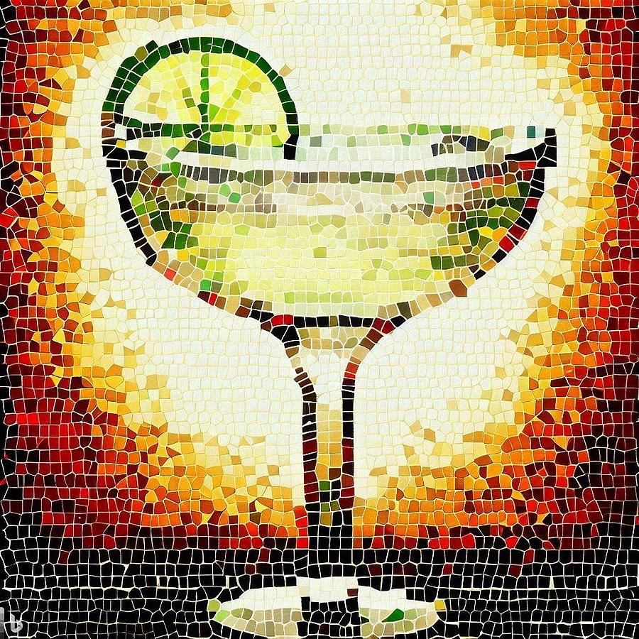 Mosaic Mixology Digital Art By Mundo Margarita Fine Art America