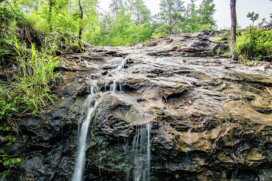 Moss Rock Waterfall Photograph By Randy Scherkenbach Fine Art America