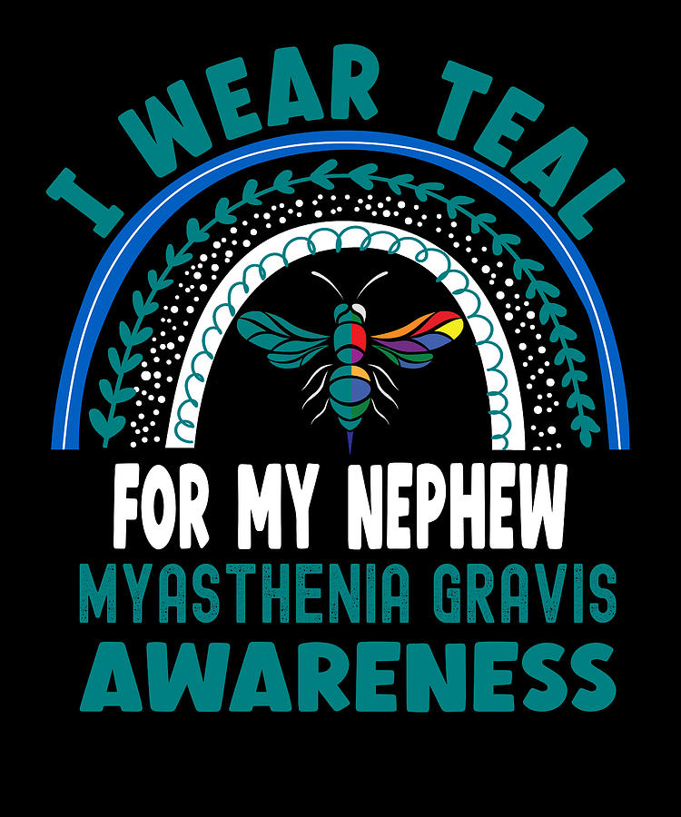 Myasthenia Gravis Awareness Nephew Digital Art By Orgence Matungwa