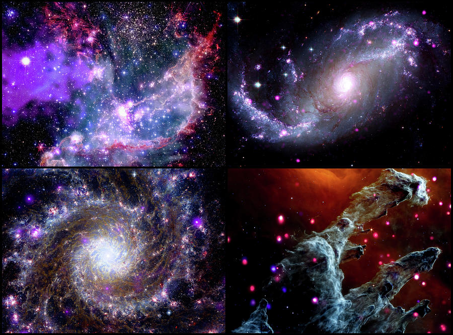 Nasa S Chandra Webb Combine For Arresting Views Unlabeled Photograph