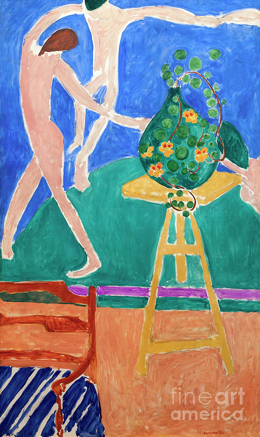 Nasturtiums With The Painting Dance 1912 Photograph By Henri Matisse