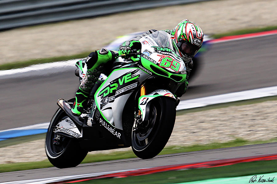 Nicky Hayden Rides A Honda Rcv R At Dutch Tt Motogp Photograph By