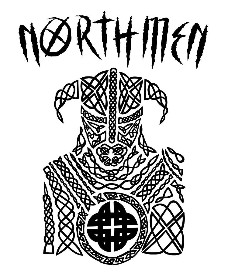 Northmen Viking Vikings Odin Thor Valhalla Norse Painting By Patel